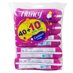 نوار بهداشتی نانسی مدل Fluff-non-woven بسته 50 عدد